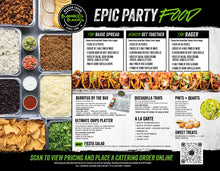 8.5" x 11" 100# GLOSSY DOUBLE SIDED TOGO / CATERING MENUS - STORE SPECIFIC