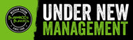 3'x10' UNDER NEW Management 13oz Single Sided Banner w/Grommets