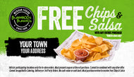 2"x3.5" FREE Chips & Salsa Discount Cards