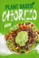 24" x 36" Double Sided Plant Based Chorizo Window Cling