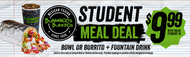 3'x10' STUDENT MEAL DEAL 13oz Single Sided Banner w/Grommets