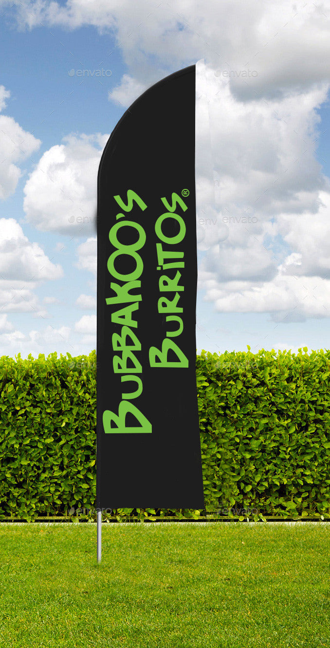 14’ Sail Flag (Includes flag, pole, and ground spike